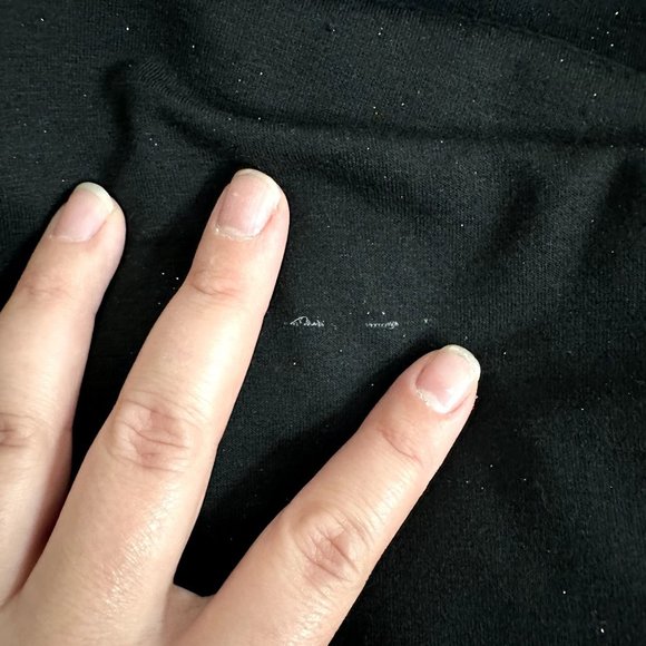 Free People One More Time Lurex Wrap Dress in Navy - Picture 13 of 15